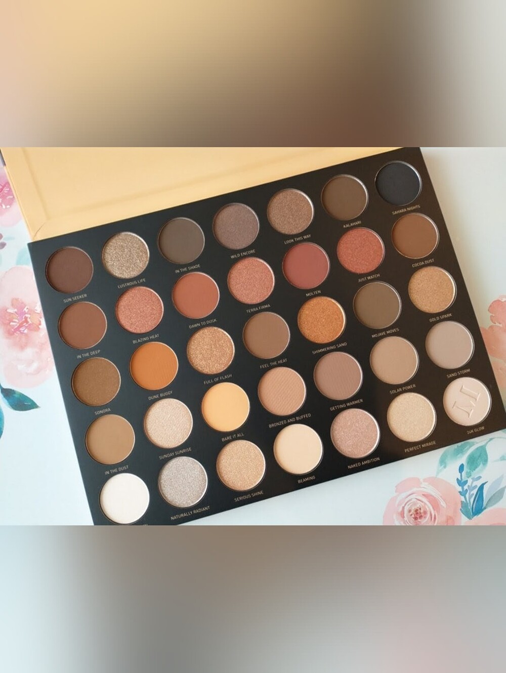 Morphe 35U Gilded Desert Neutral & Warm Eyeshadow Palette